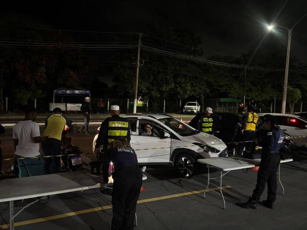 Operação Lei Seca prende 12 condutores e remove 45 veículos em Cuiabá