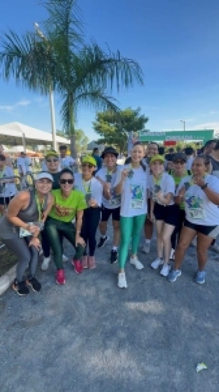 Michelly Alencar participa da 37ª Corrida Bom Jesus de Cuiabá, que reuniu 4 mil pessoas na capital
