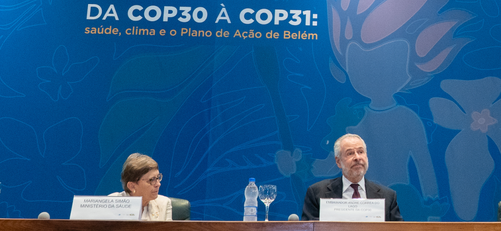 Brasil fortalece agenda global de saúde e clima em diálogo diplomático no Itamaraty