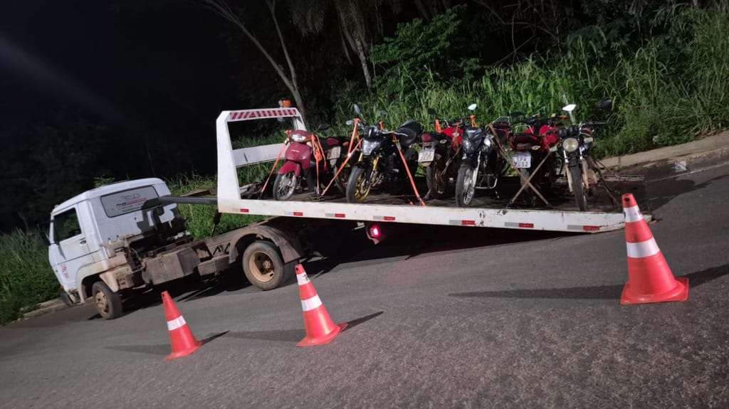 Guarda Municipal de Várzea Grande apreende 17 motocicletas em operação contra poluição sonora