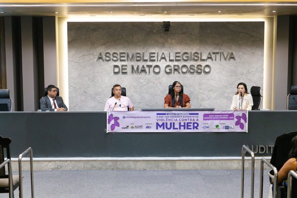 ALMT sedia 3º Ciclo de Palestras sobre aumento da violência contra a mulher