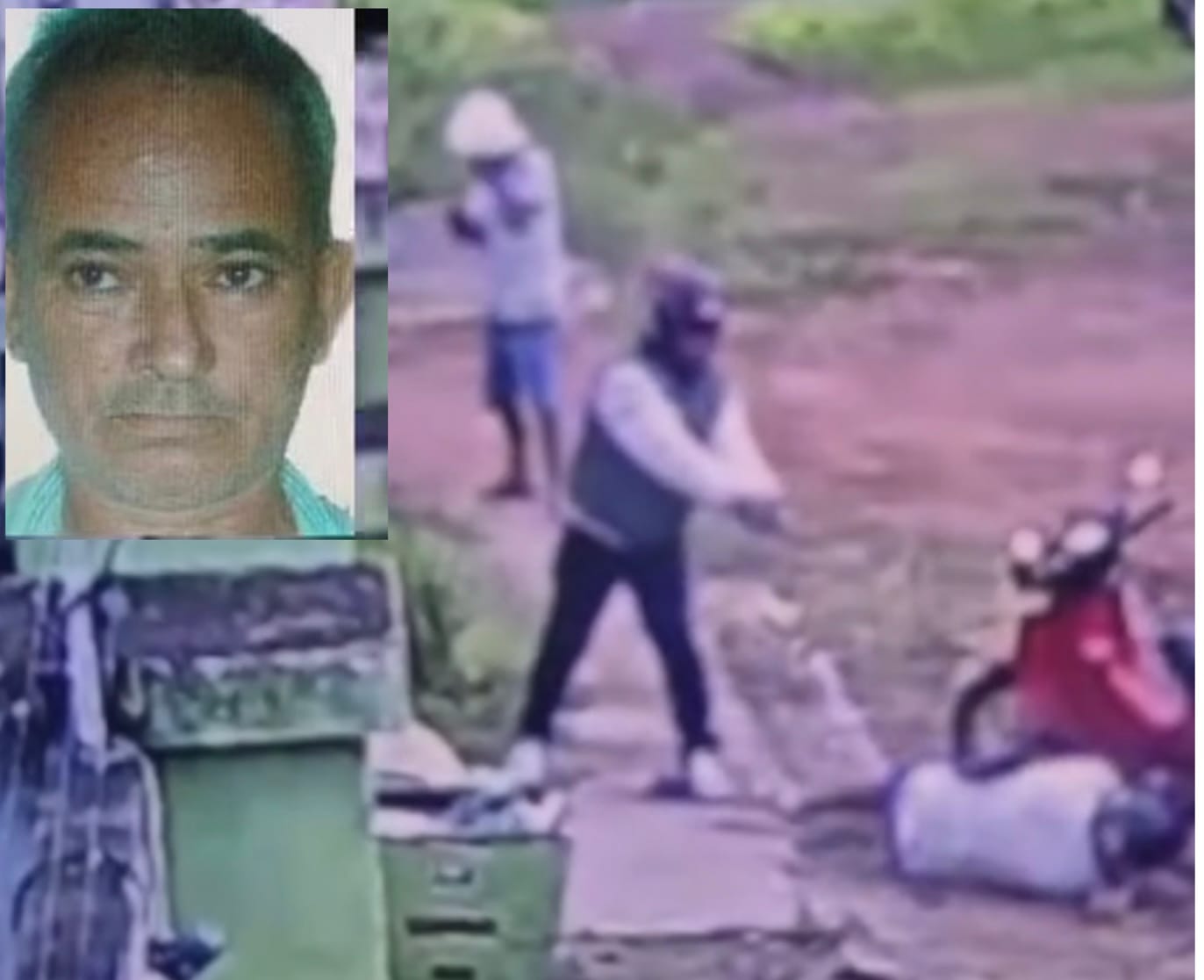Execução em plena luz do dia expõe passado recente e mistério sobre a motivação de assassinato de homem de 61 anos em Cáceres