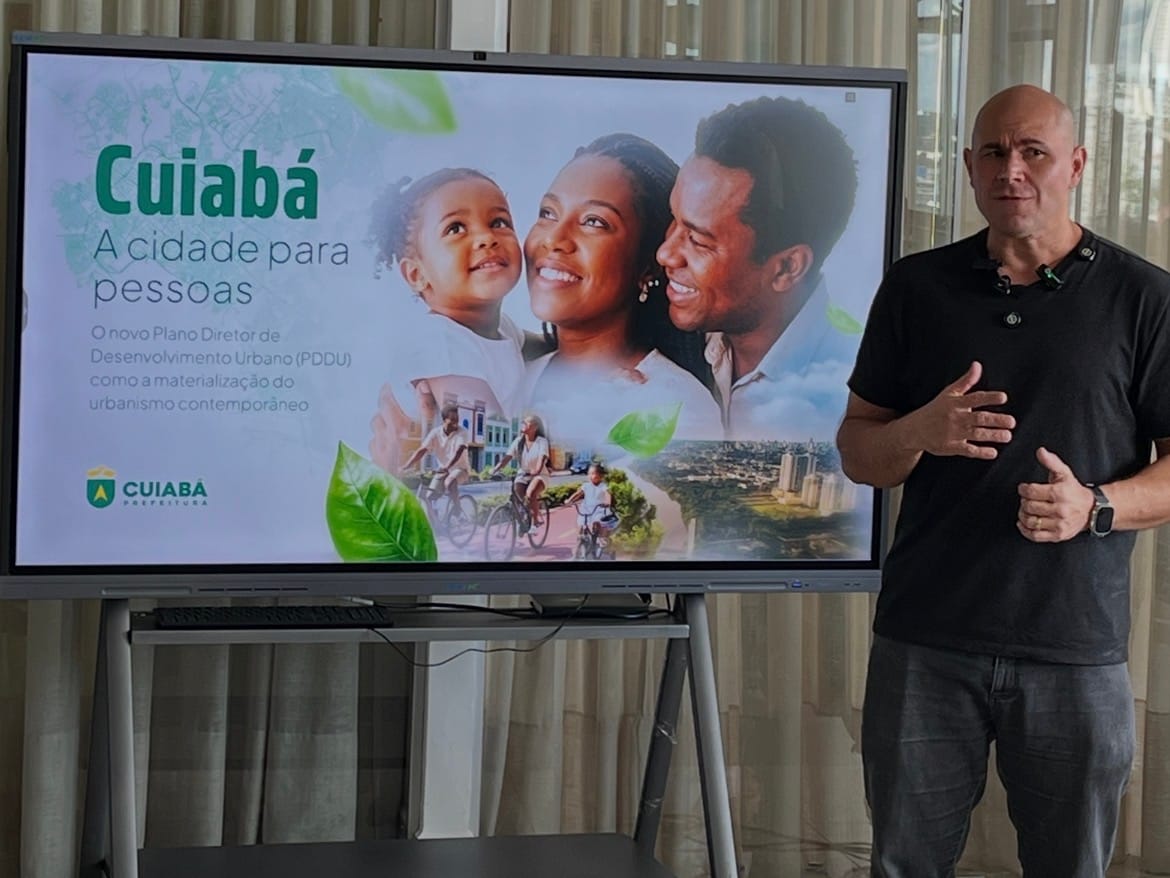 Abílio propõe virada de chave em Cuiabá com novo plano diretor voltado para pessoas, clima e reocupação urbana com meta ambiciosa para até 2050, VEJA