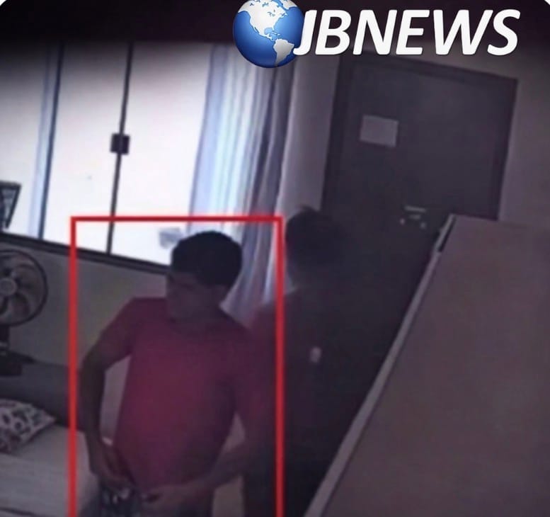 Imagens de circuito interno expõem último homem visto com jovem antes de morte por estrangulamento em Sinop