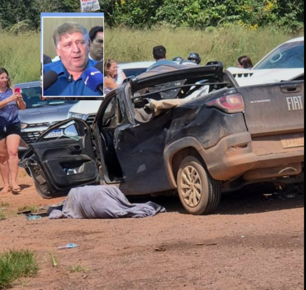 Presidente da câmara de sinop morre em acidente na BR-163