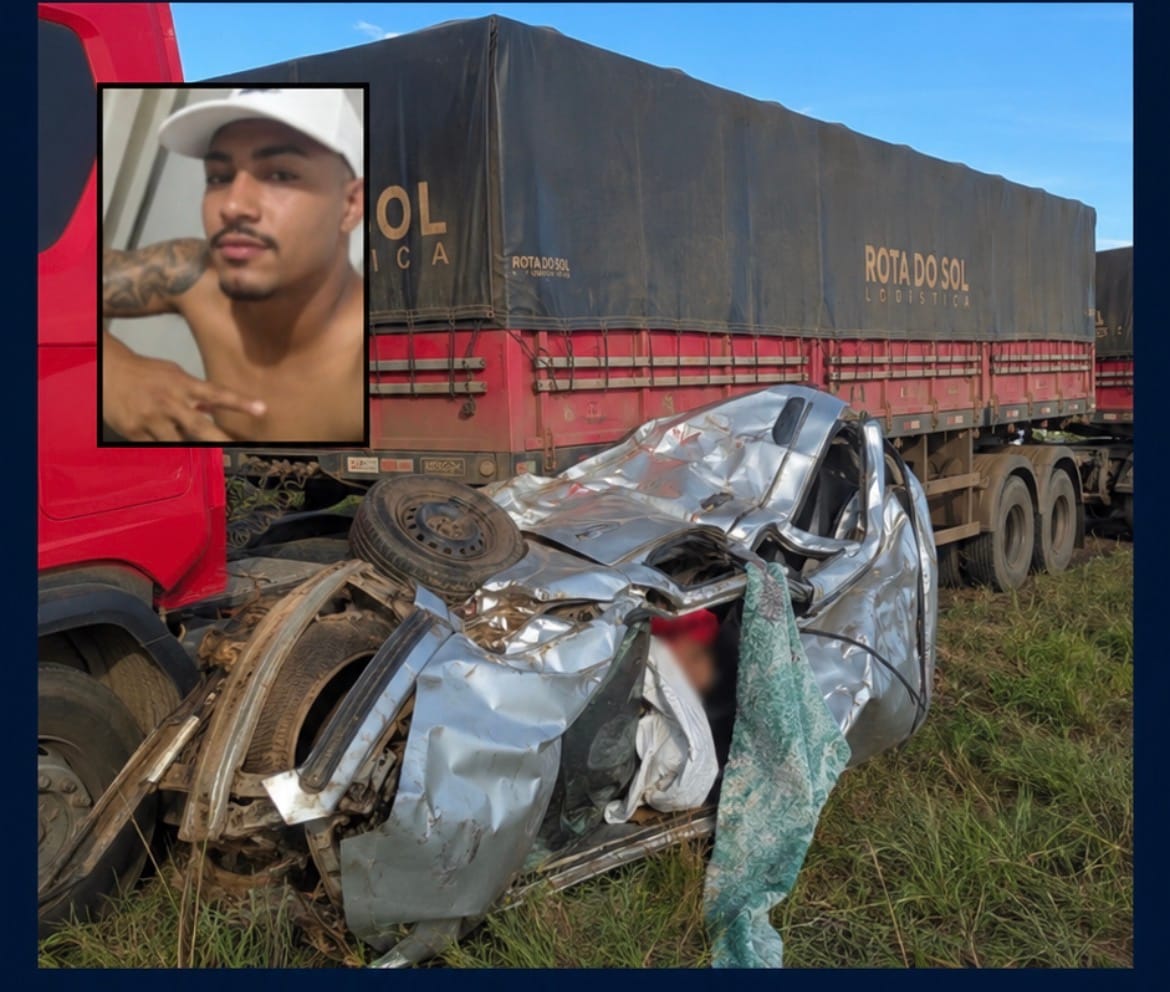 Tragédia na Estrada da Guia deixa jovem morto e irmão em estado grave após colisão com carreta