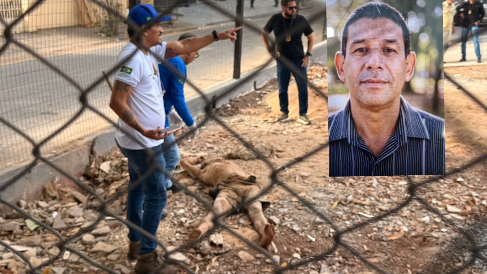 Homem é encontrado morto sob escombros em estacionamento de Cuiabá
