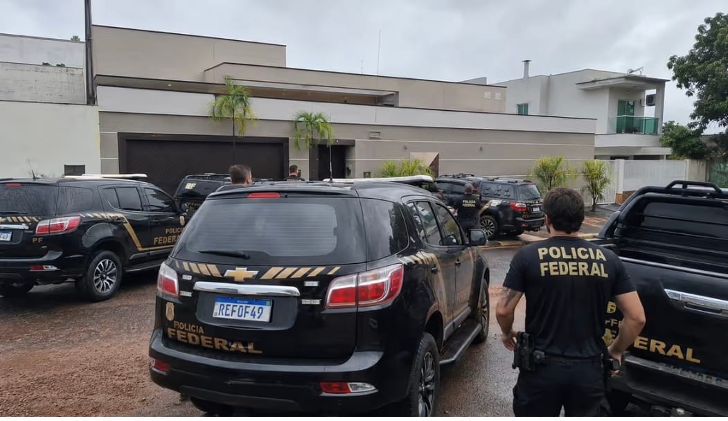 Operação da PF cumpre dez mandados contra  esquema de tráfico interestadual e lavagem de dinheiro em MT