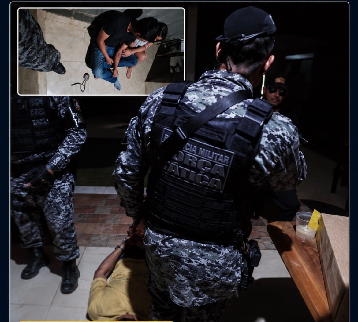 Polícia impede execução de casal durante “tribunal do crime” em Sinop