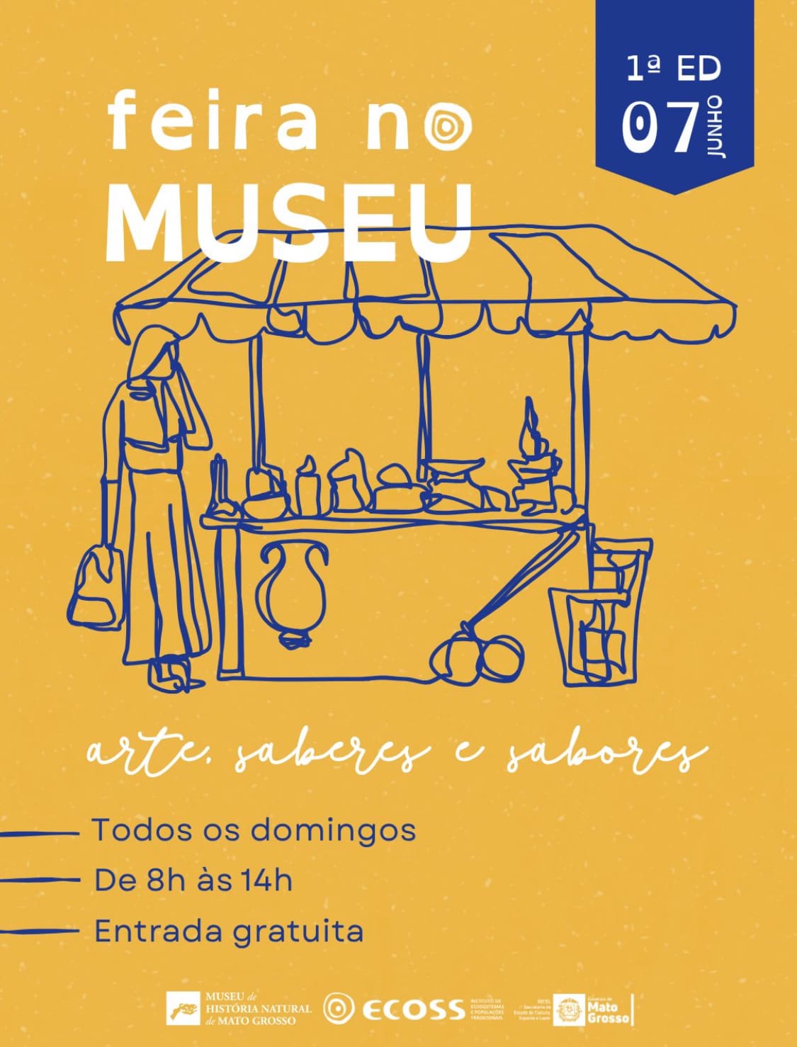 Museu de História Natural de MT celebra o mês do meio ambiente com feira permanente