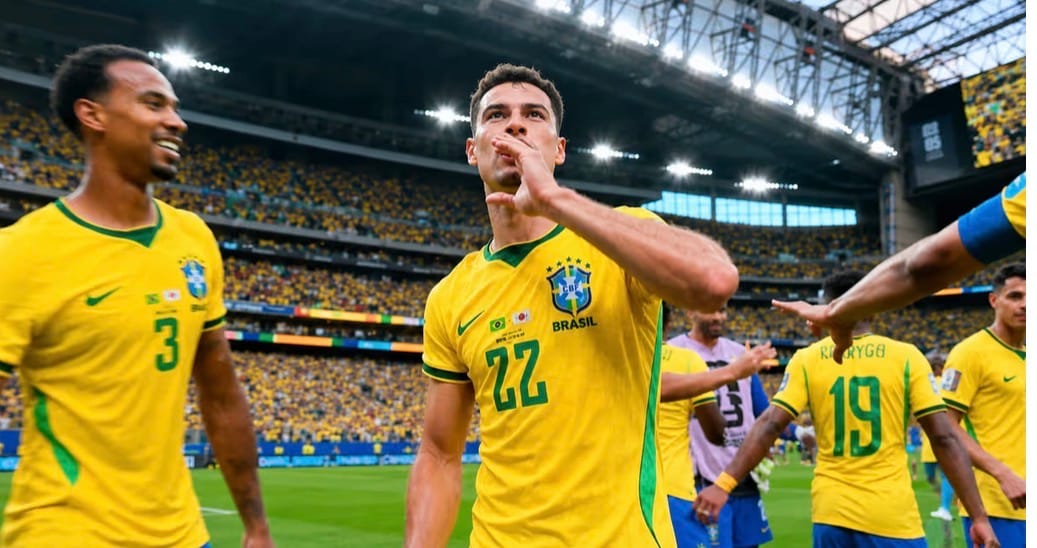 Brasil reage, vence o Japão por 2 a 1 e mantém vivo o sonho do hexacampeonato