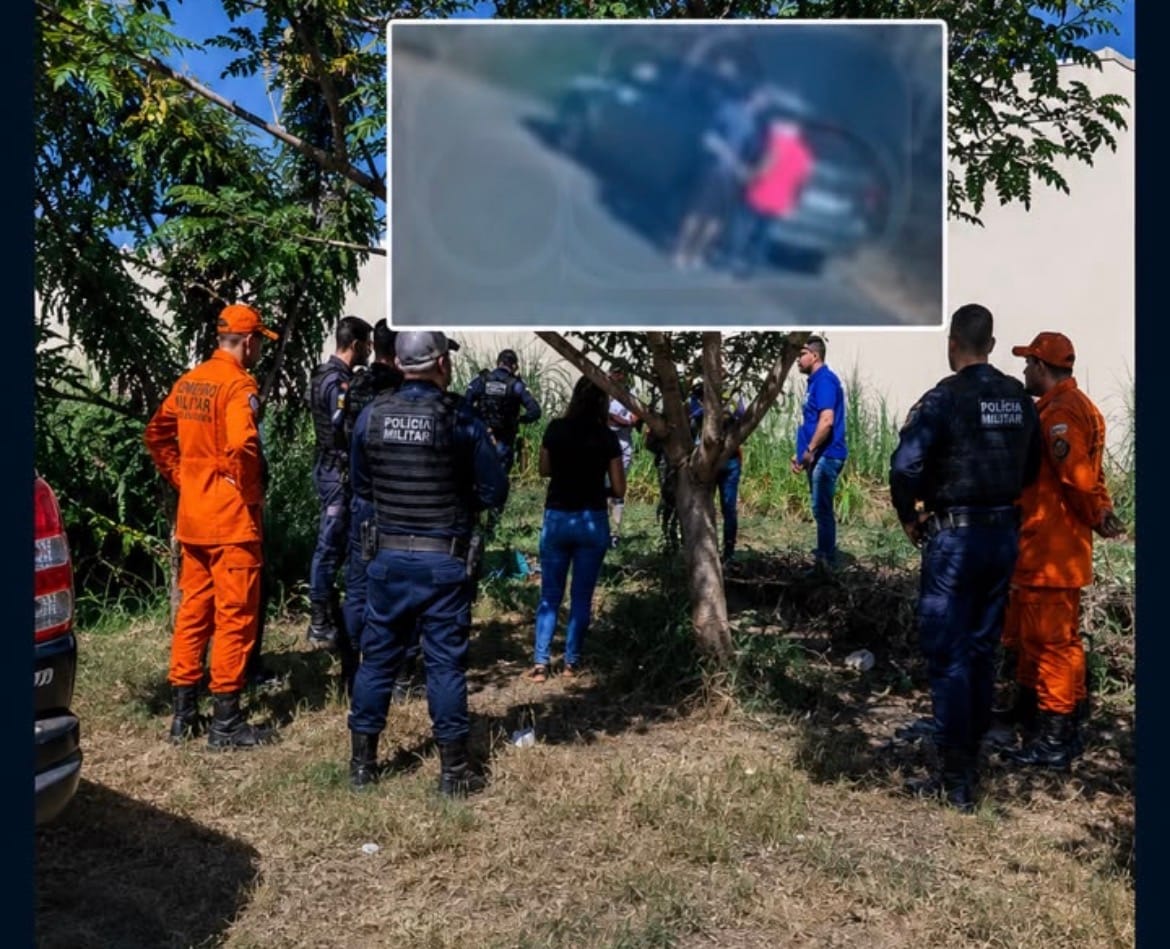 Vídeo mostra mulher discutindo com homem horas antes de ser encontrada morta durante incêndio em Várzea Grande