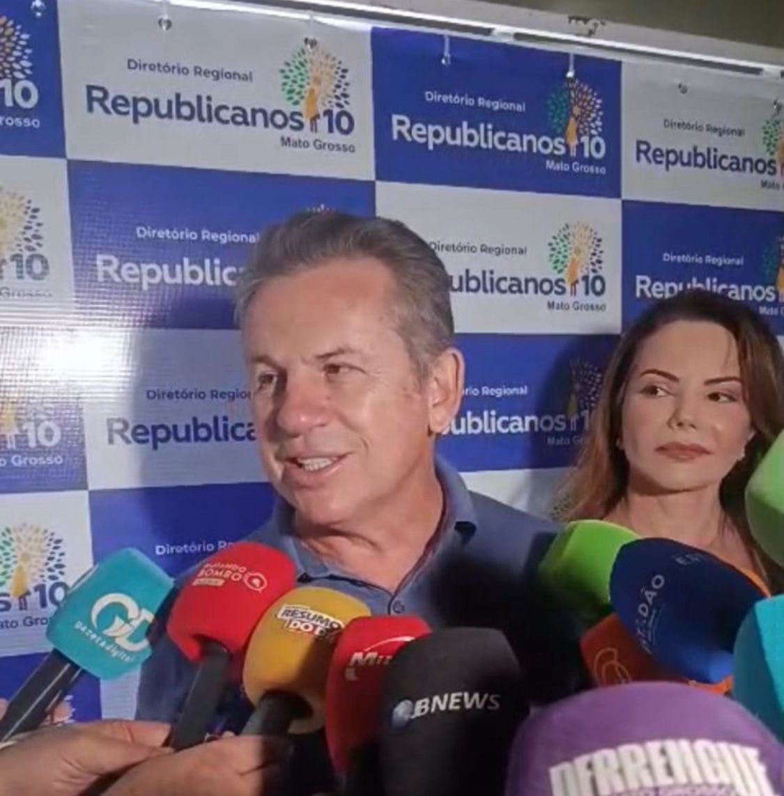 Mauro Mendes  anuncia nesta quinta o nome de Virginia a câmara federal e afirma: “Dificilmente algum partido fará mais de dois deputados”