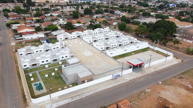 Jaciara inaugura o primeiro condomínio público gratuito para idosos de Mato Grosso