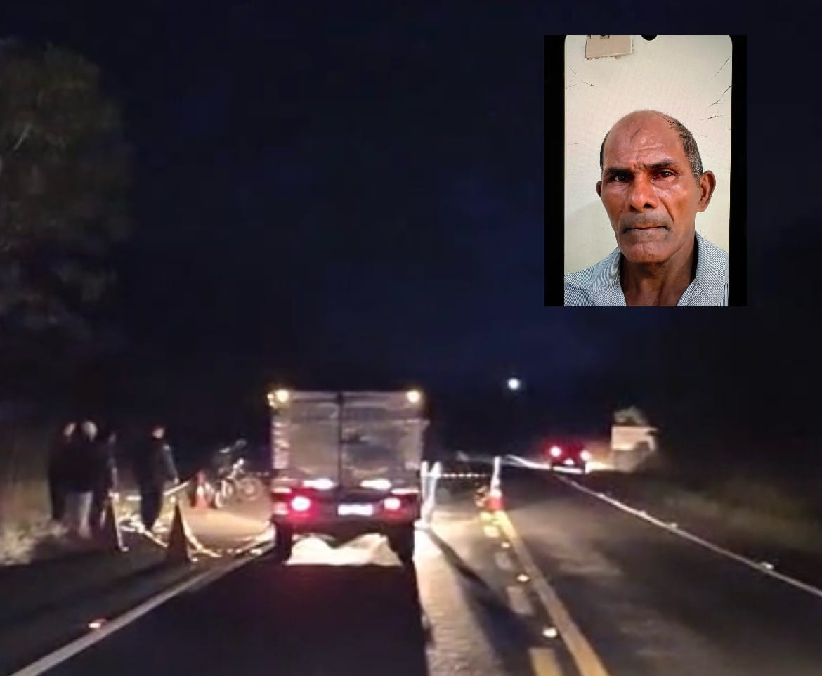 Motociclista de 61 anos morre em violenta batida entre duas motos na MT-060, em Livramento