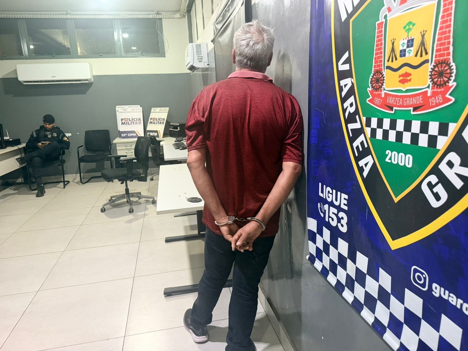 Caminhoneiro é detido por atacar esposa pela segunda vez no mesmo dia em Várzea Grande