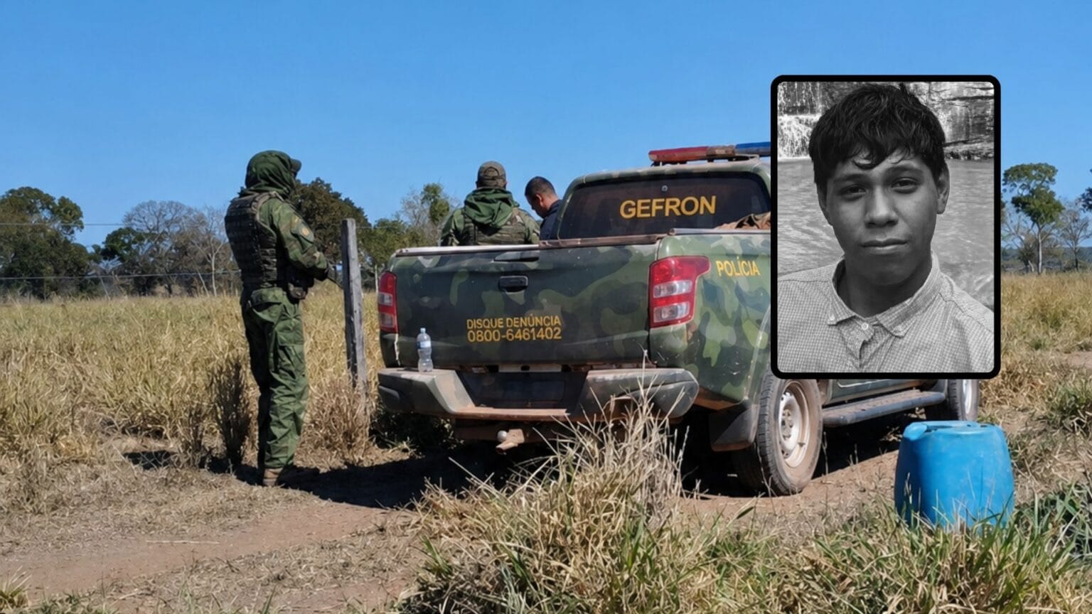 Adolescente é atraído para emboscada, executado e tem corpo queimado com pneus em fazenda no interior de MT