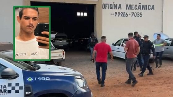 Homem é executado a tiros enquanto trabalhava dentro oficina em Diamantino