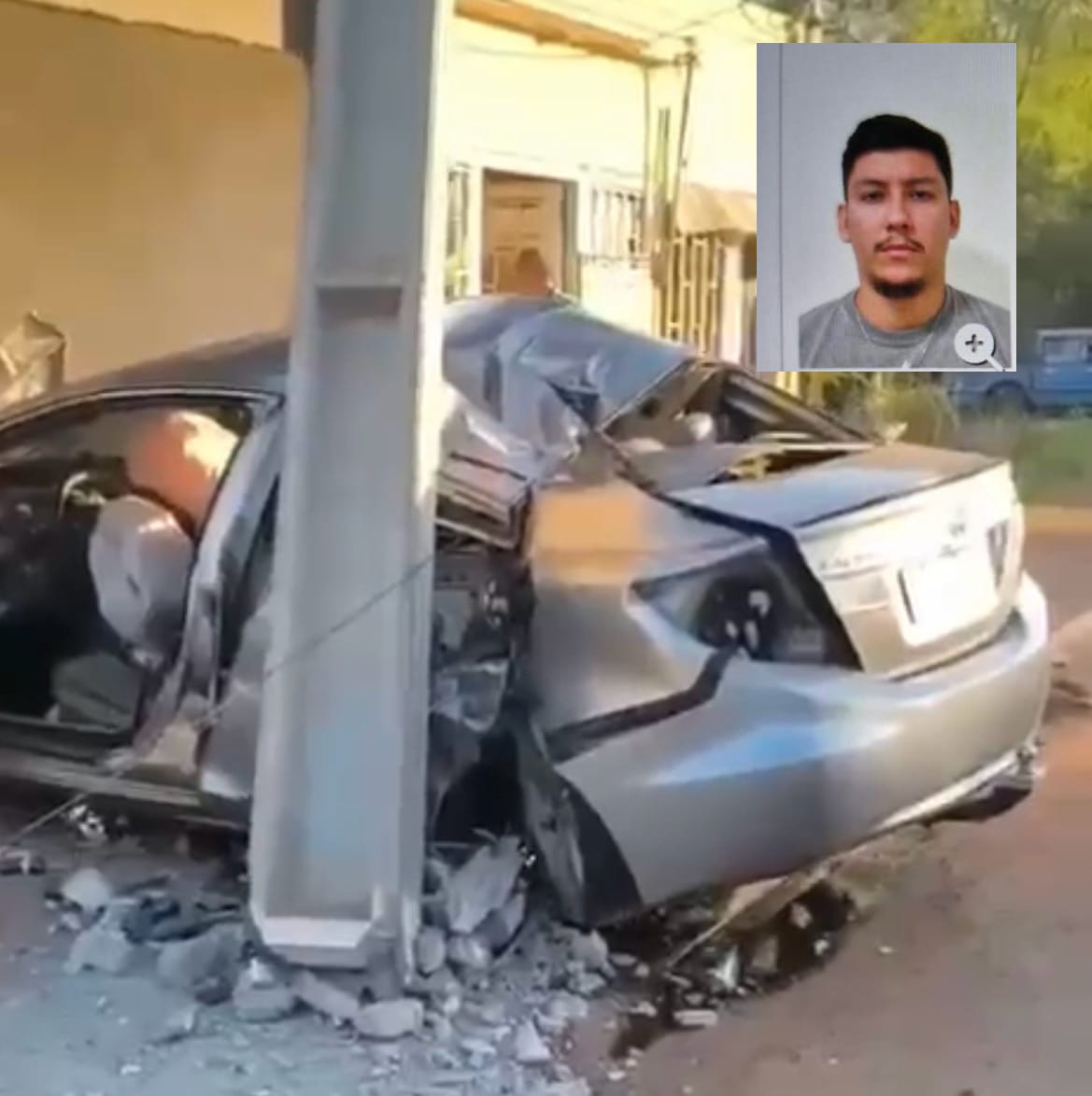 Motorista morre após perder controle de veículo e invadir residência em Várzea Grande