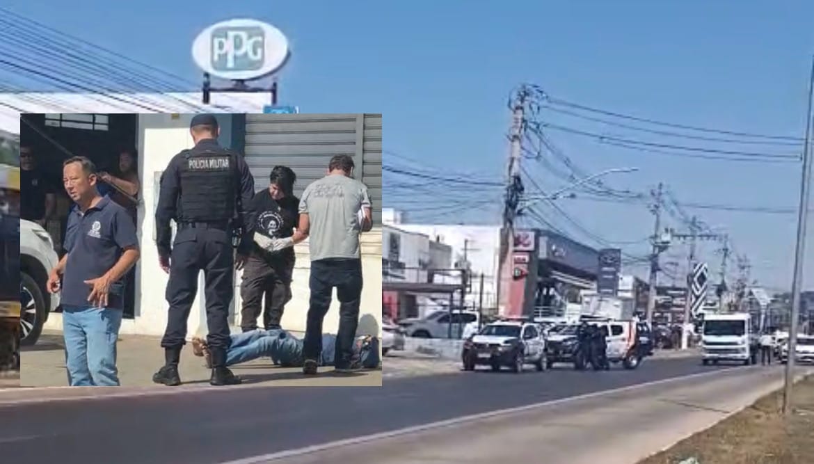 Vídeo registra confronto em tentativa de assalto que deixou dois mortos na Avenida da FEB