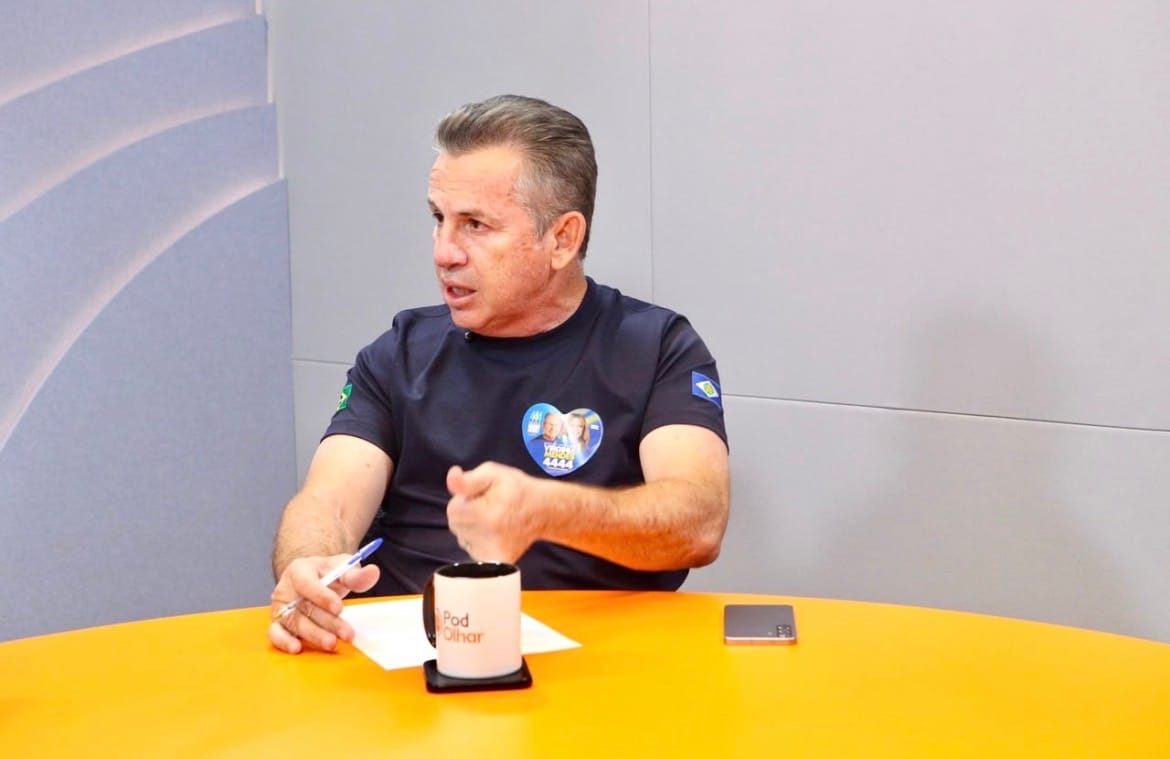 Com 45%, Mauro Mendes lidera intenção de votos