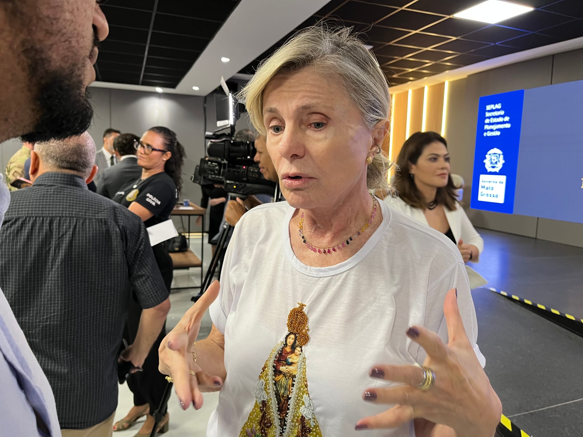 “Eu fui lá e fiz”, rebate Margareth  Galvan questionar combate ao feminicídio