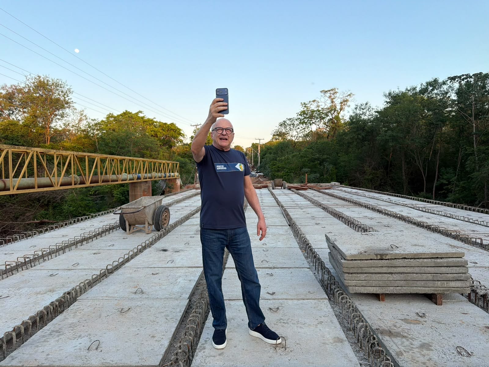 Pivetta prevê liberação da ponte entre Belvedere e Planalto até fim do mês