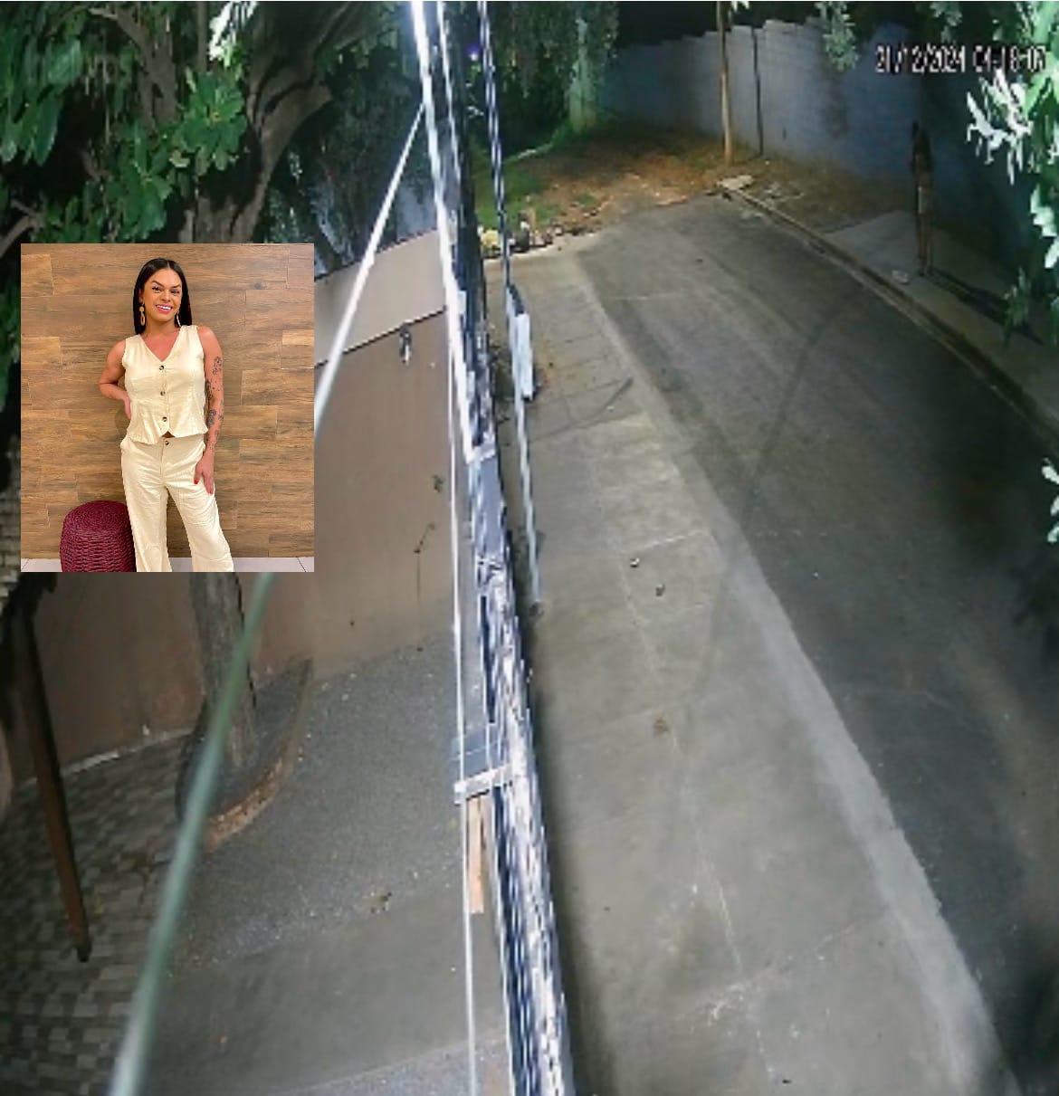 Polícia pede ajuda para identificar último homem filmado com Thayla antes de ela ser morta