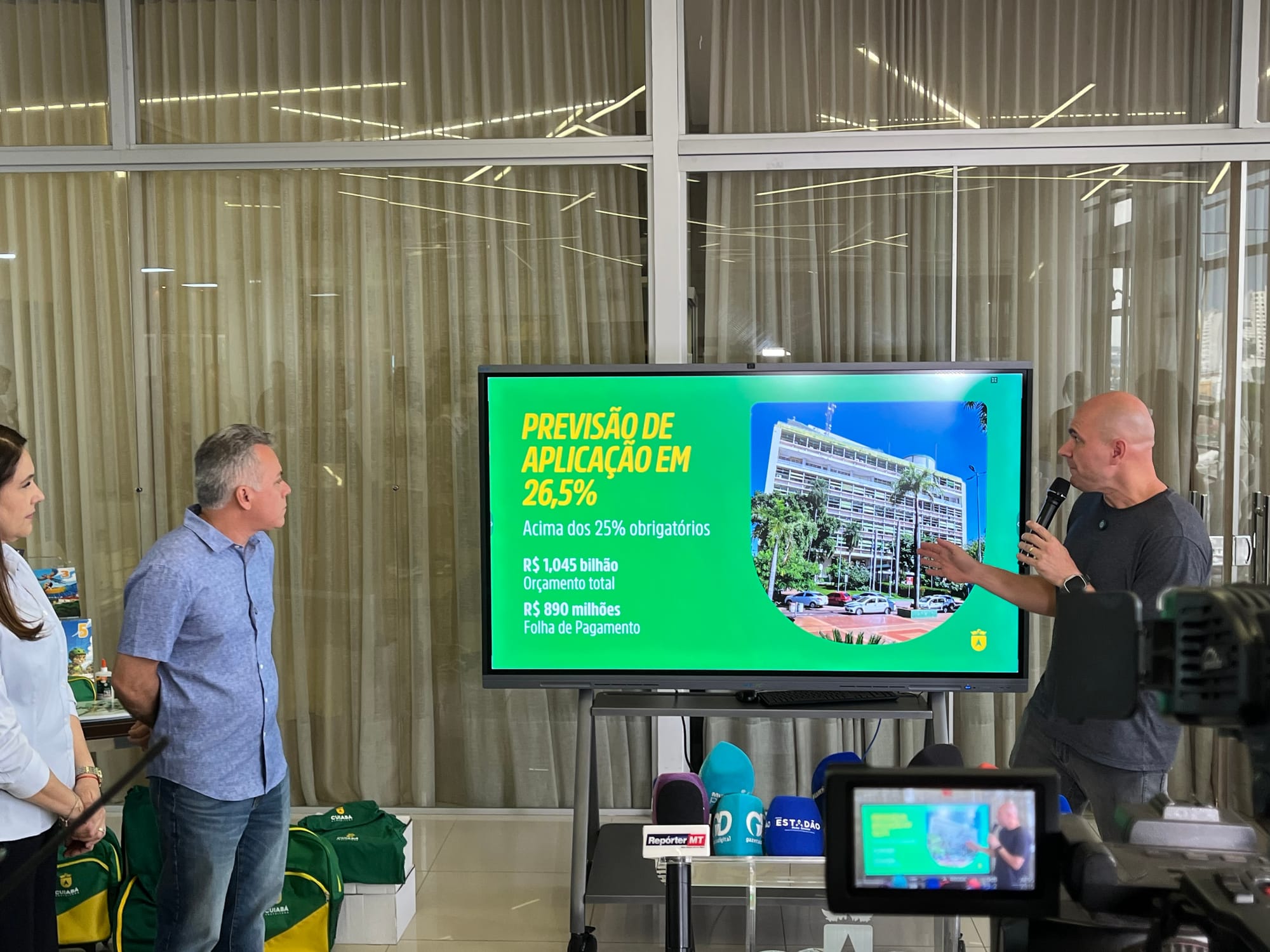 Abilio prevê quase 27% para Educação e diz que Cuiabá investe R$ 3 milhões por mês na rede