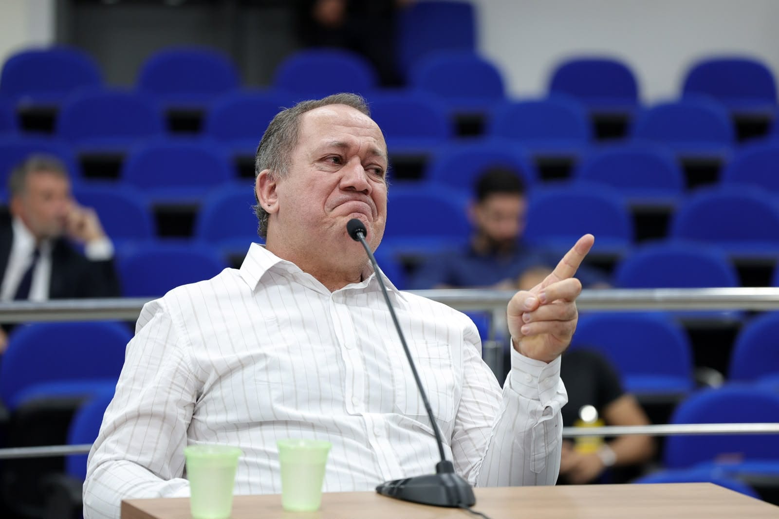 Réu confesso; pistoleiro diz no júri que também mataria desembargador: “Fazia o pacote”