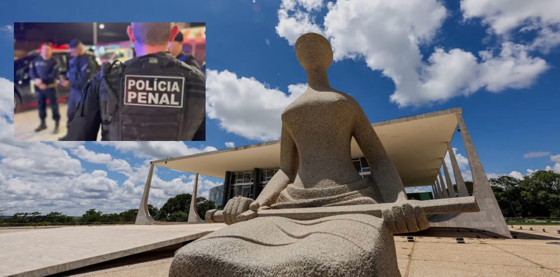 STF recebe ação contra mudança que transforma assistentes administrativos em policiais penais em MT