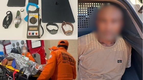 Suspeito de deixar homem amarrado e ferido no banheiro é preso em VG