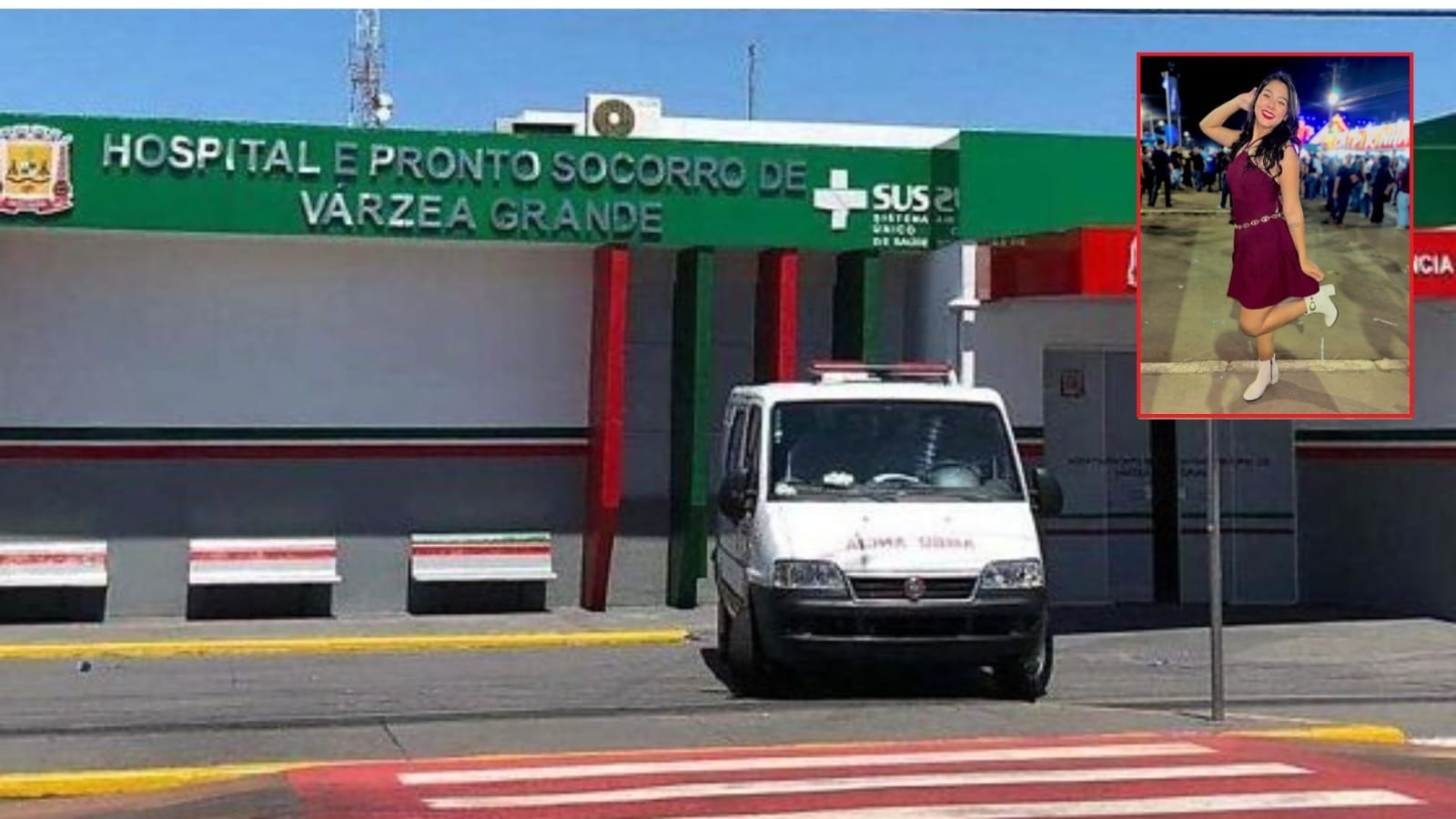 Motociclista socorrida inconsciente após bater em poste morre no hospital