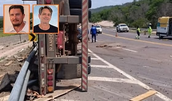 Laudo definitivo descarta drogas em carreta de acidente com dois mortos na BR-163; família cobra respeito à memória das vítimas