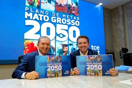 Sérgio Ricardo entrega Plano de Metas Mato Grosso 2050 a candidatos; proposta busca distribuir desenvolvimento e reduzir desigualdades