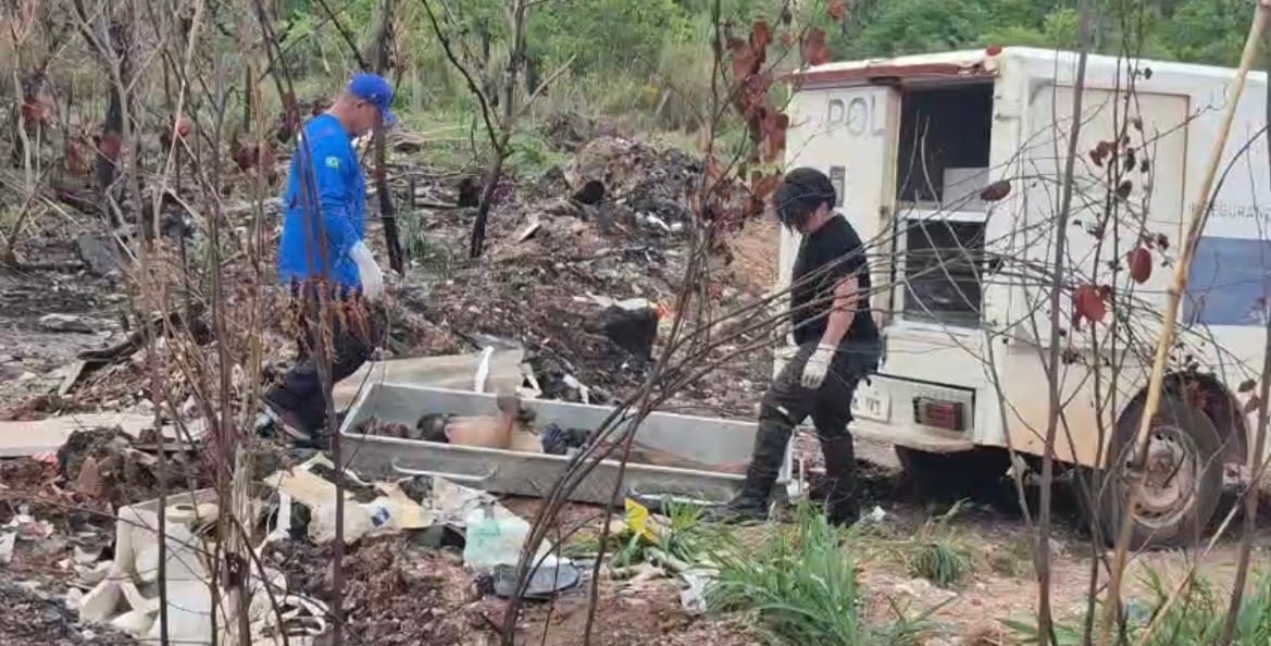 Delegado aponta cerca de 20 disparos contra homens achados mortos com orelhas decepadas em mata de Cuiabá