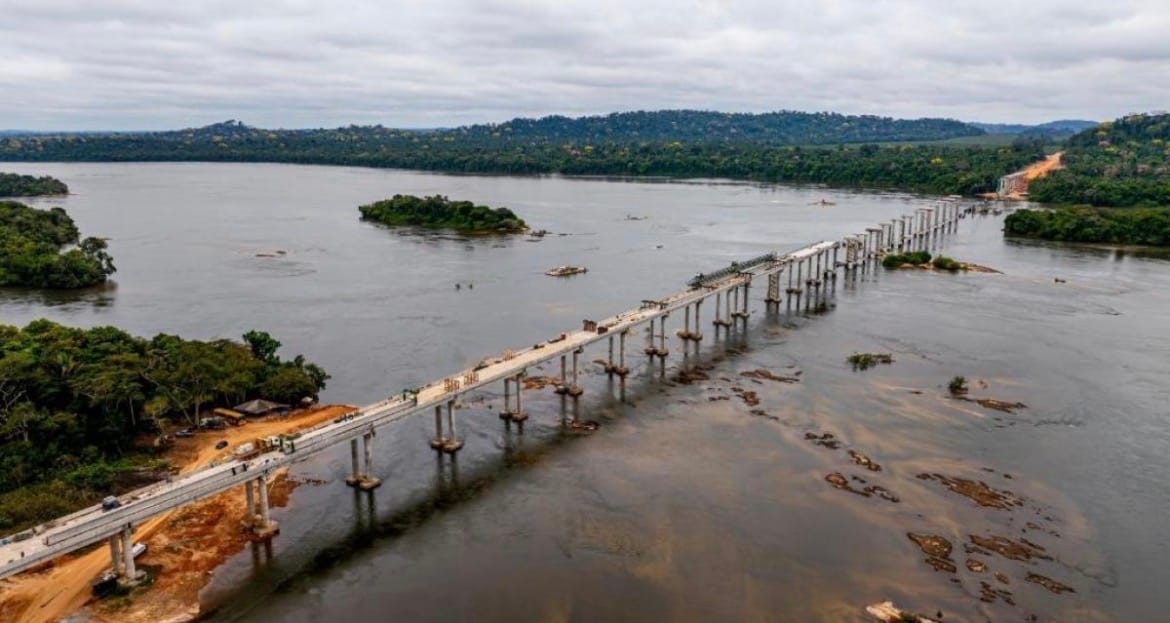 Maior ponte de Mato Grosso chega a 77% de execução e vai encurtar distância até a BR-163 em mais de 400 km
