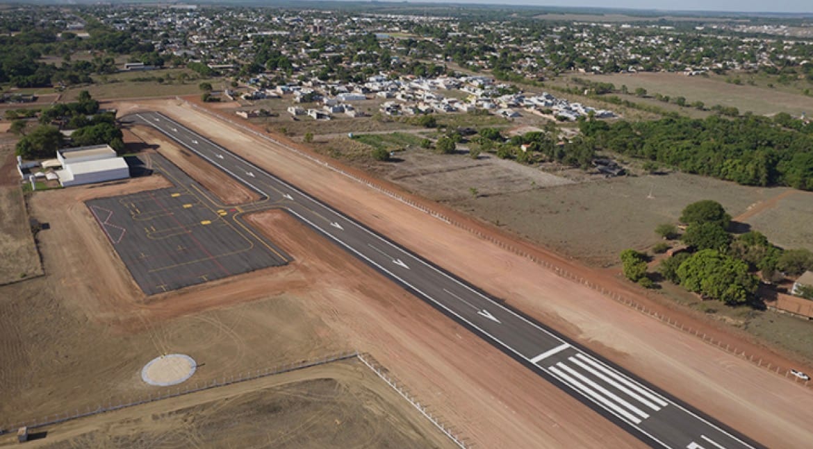 Sinfra aprova projeto de R$ 26,9 milhões para construção de novo aeroporto em Diamantino