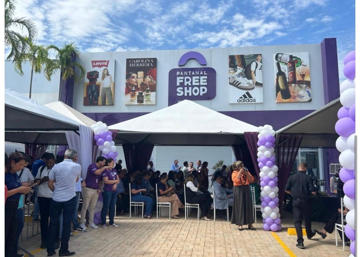 Cáceres inaugura primeiro free shop de MT com investimento de R$ 20 milhões e 40 empregos