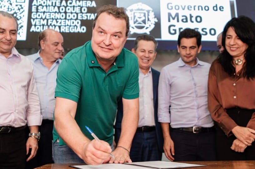 Max Russi destaca avanço econômico  de MT durante a inauguração de free shop em Cáceres