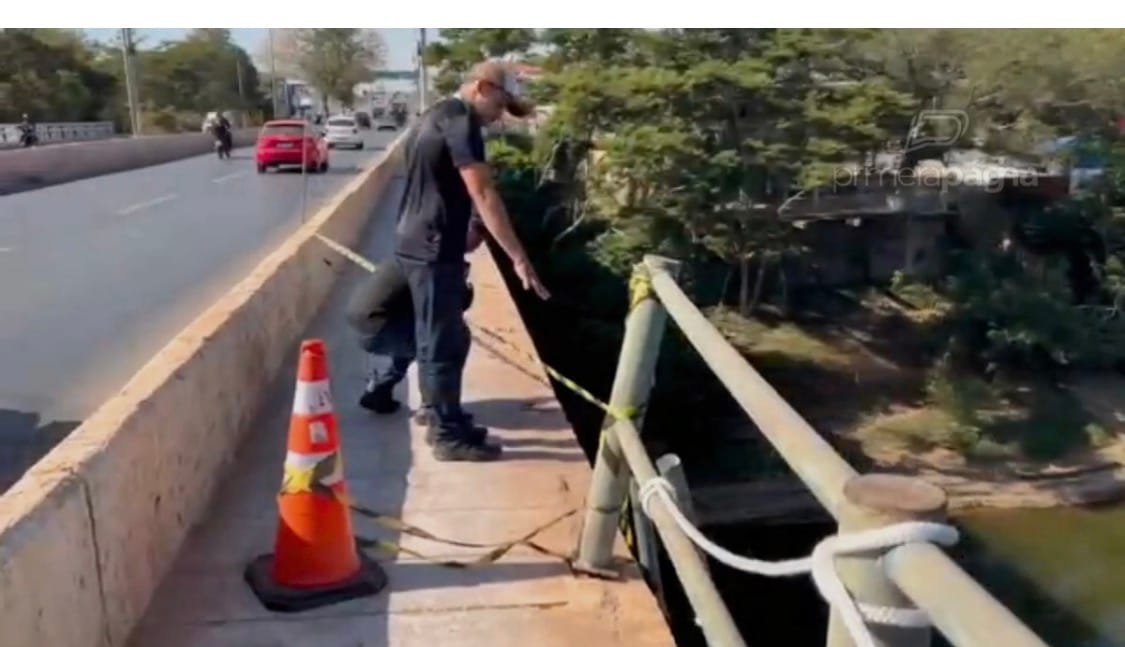 Após interdição por risco de desabamento, ponte de Cuiabá chega a 83% e deve ser liberada nas próximas semanas