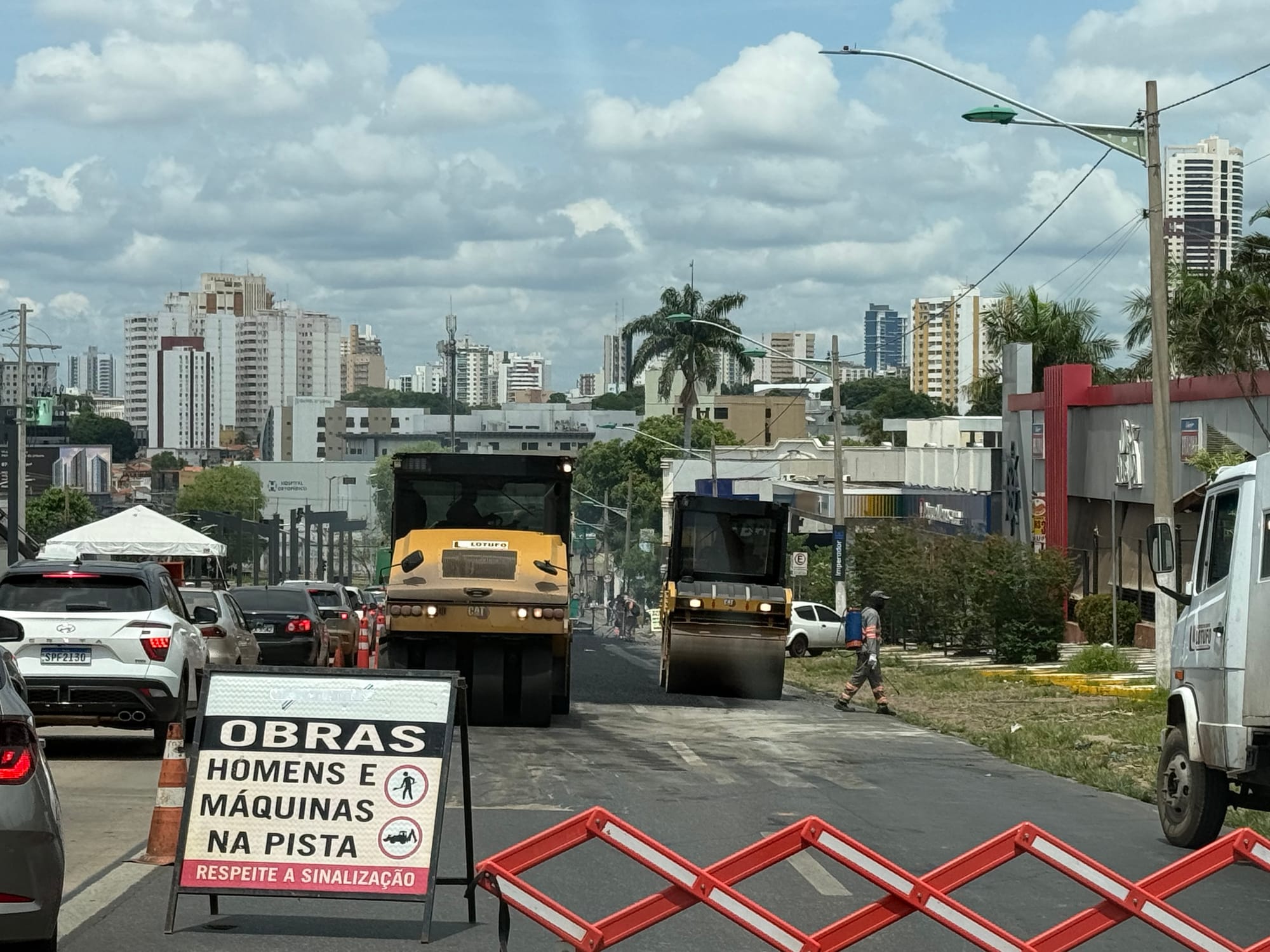 Recapeamento na Avenida do CPA e novas intervenções na Prainha marcam avanço das obras do BRT na manhã deste sábado