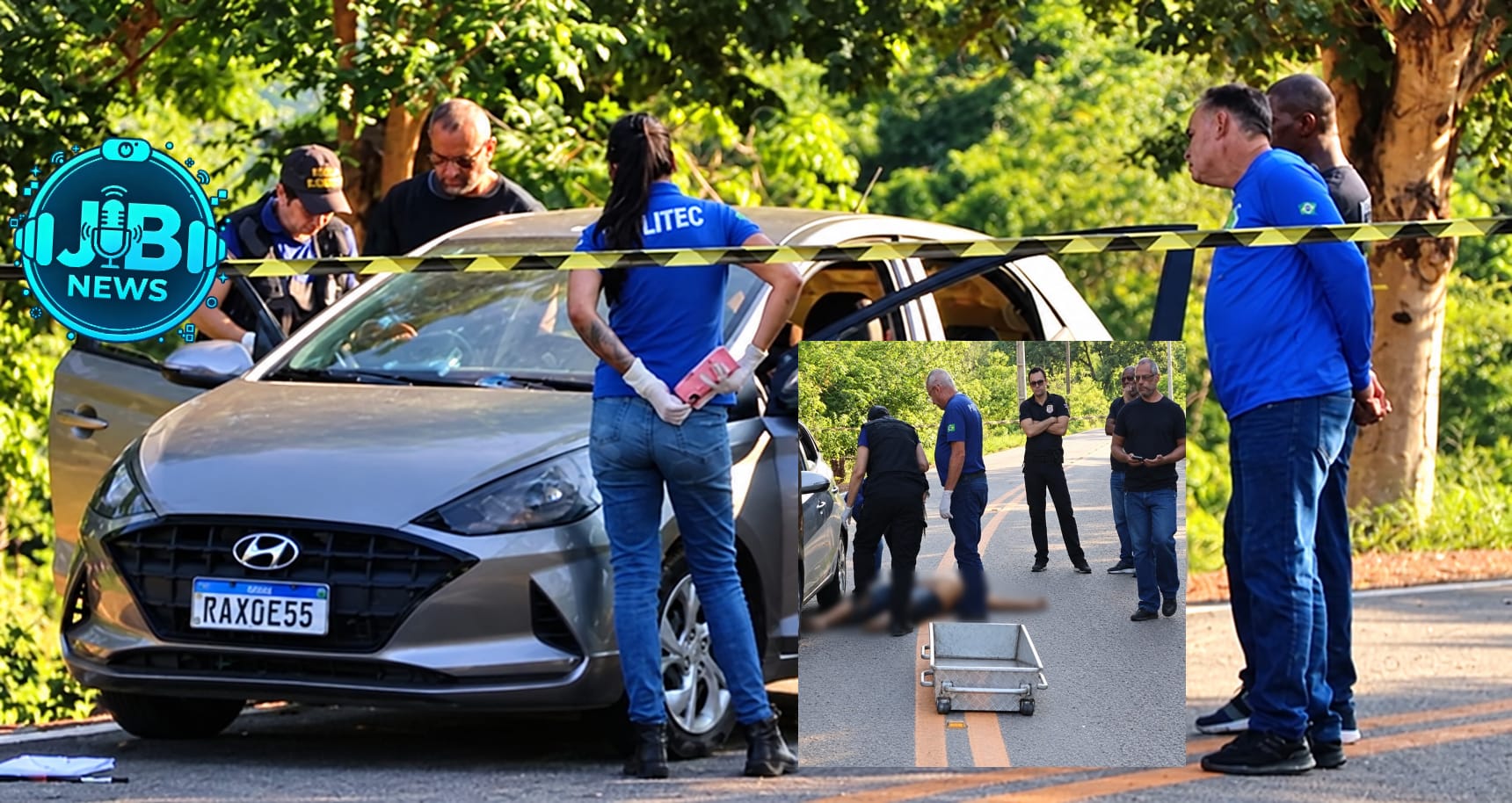 Identificados como Bruno e Marcos os dois homens que morreram  em confronto com a Força Tática após furarem bloqueios policiais na Rodovia do Peixe
