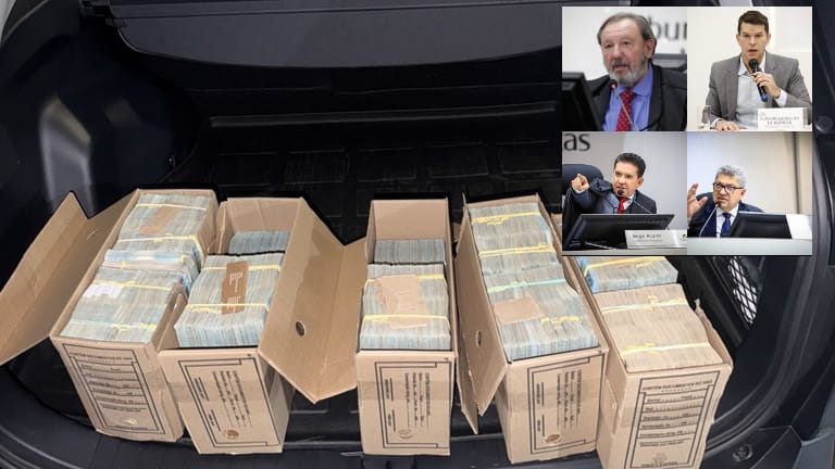 Operação da PF afasta quatro  conselheiros do TCE-MT por irregularidades em contratos e corrupção