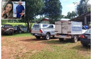 Jovem de 19 anos é atraída para casa do ex, executada a tiros e crime termina em suicídio no interior de Mato Grosso