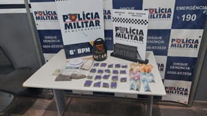 Ação da Rotam resulta em apreensão de entorpecentes e prisão de suspeito