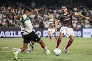 Fluminense empata com Coritiba e perde vice-liderança no Brasileirão