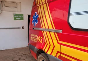 Corpo de Bombeiros presta socorro a idosa de 84 anos com dificuldade respiratória