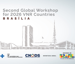 Brasil recebe representantes de 25 países para workshop global sobre Agenda 2030 e Relatórios Nacionais Voluntários