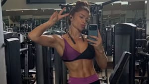 Grazi Massafera exibe abdômen trincado em treino antes de gravação de novela: ‘Pago!’